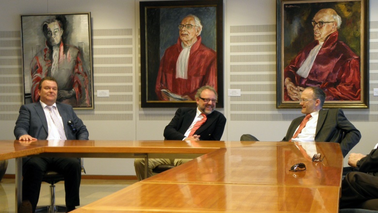 Dr. Ralf Eschelbach, Dr. Erik Goetze, Dr. Helmut Martin (v.l.n.r.)
