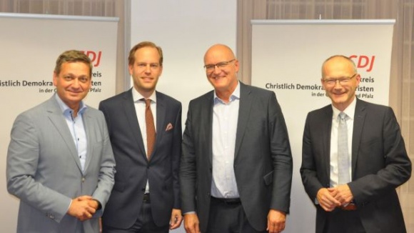Christian Baldauf, MdL - Dr. Jens Hoffmann - Folkmar Broszukat - Dr. Helmut Martin, MdL